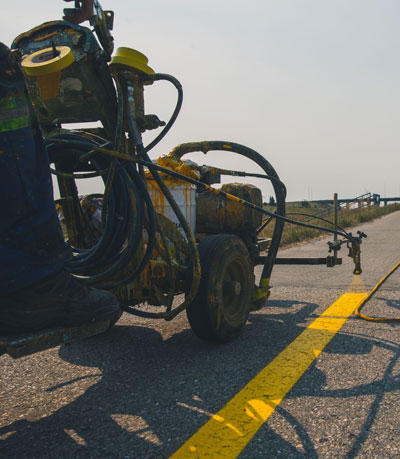 Parking Lot Line Painting In Calgary EverLine Coatings