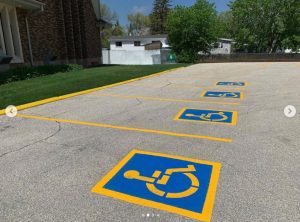 Custom Stencilling Project in Winnipeg