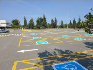 Handicap Line Painting Calgary