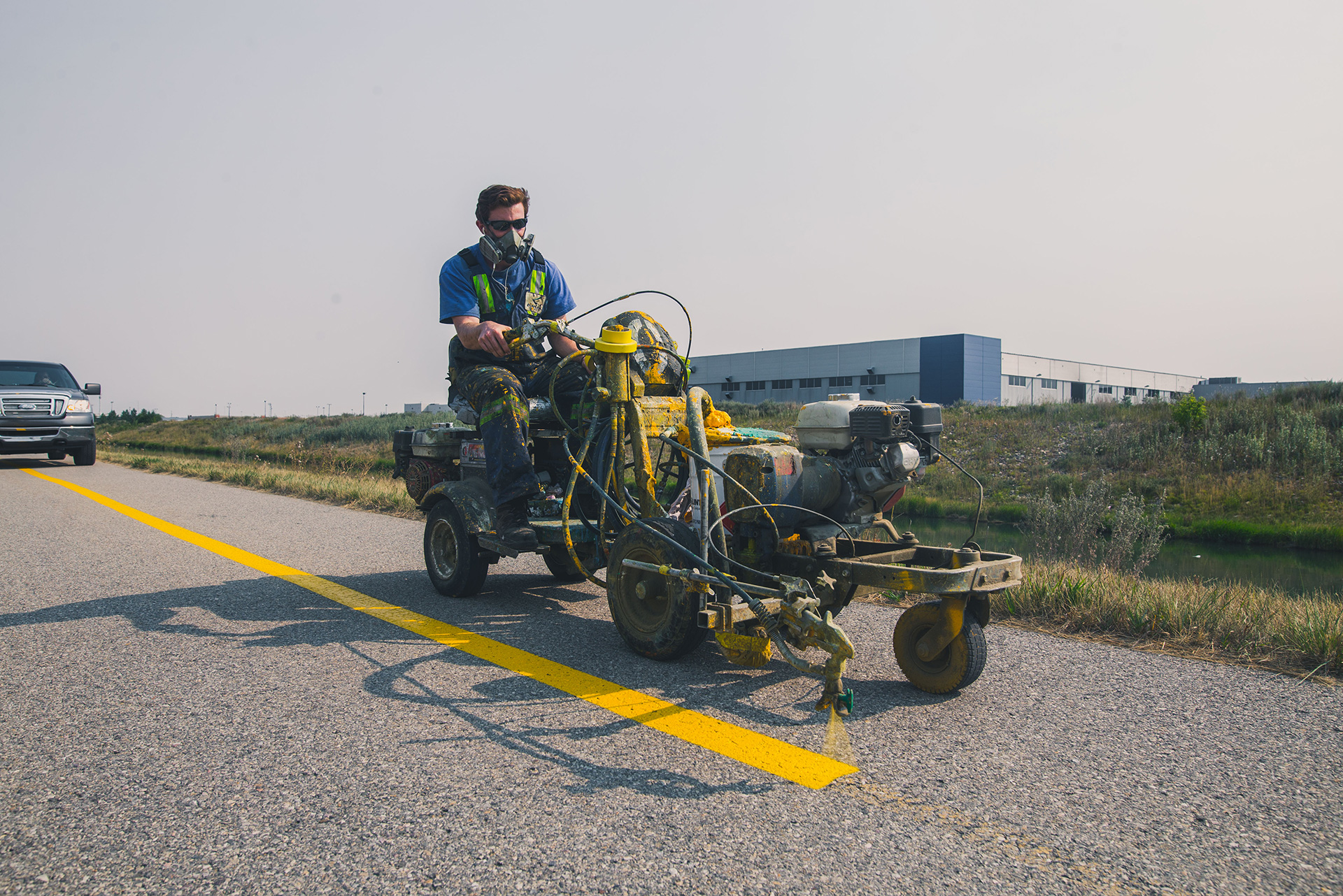 Parking Lot Line Painting & Asphalt Pothole Repair in Diamond Valley ...